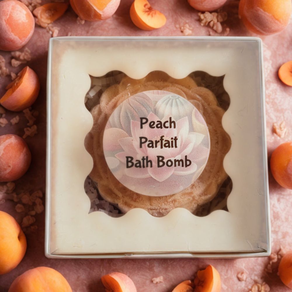 Peach Cobbler Bath Bomb – 6oz Single