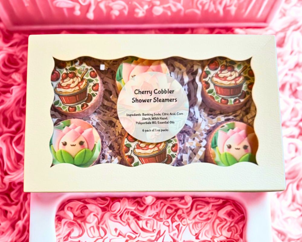 Cherry Cobbler Shower Steamers